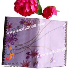 苏绣名片夹卡包_手工刺绣名片夹角_双层名片夹卡包